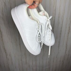 Adidas White Baby Pink Women’s Sneakers